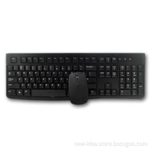 2.4G Wireless Keyboard/Mouse Combo, Good Hand-feeling and Exquisite Design